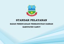 Standar Pelayanan BAPPEDA Garut 2024