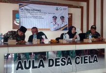 Musrenbang RKPD Kabupaten Garut Tahun 2025 Tingkat Desa Ciela Kecamatan Bayongbong
