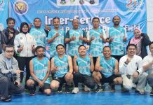 Pertandingan Bola Basket BAPPEDA vs DPPKBPPPA