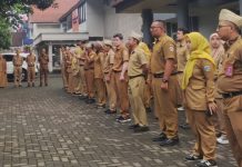 Apel Pagi di Lingkungan BAPPEDA Garut, 11 Maret 2025